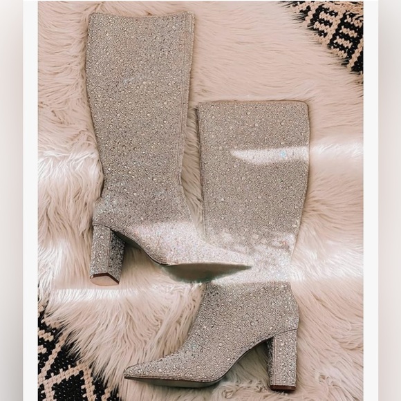 ✨New Rhinestones Boots✨ - Picture 2 of 5